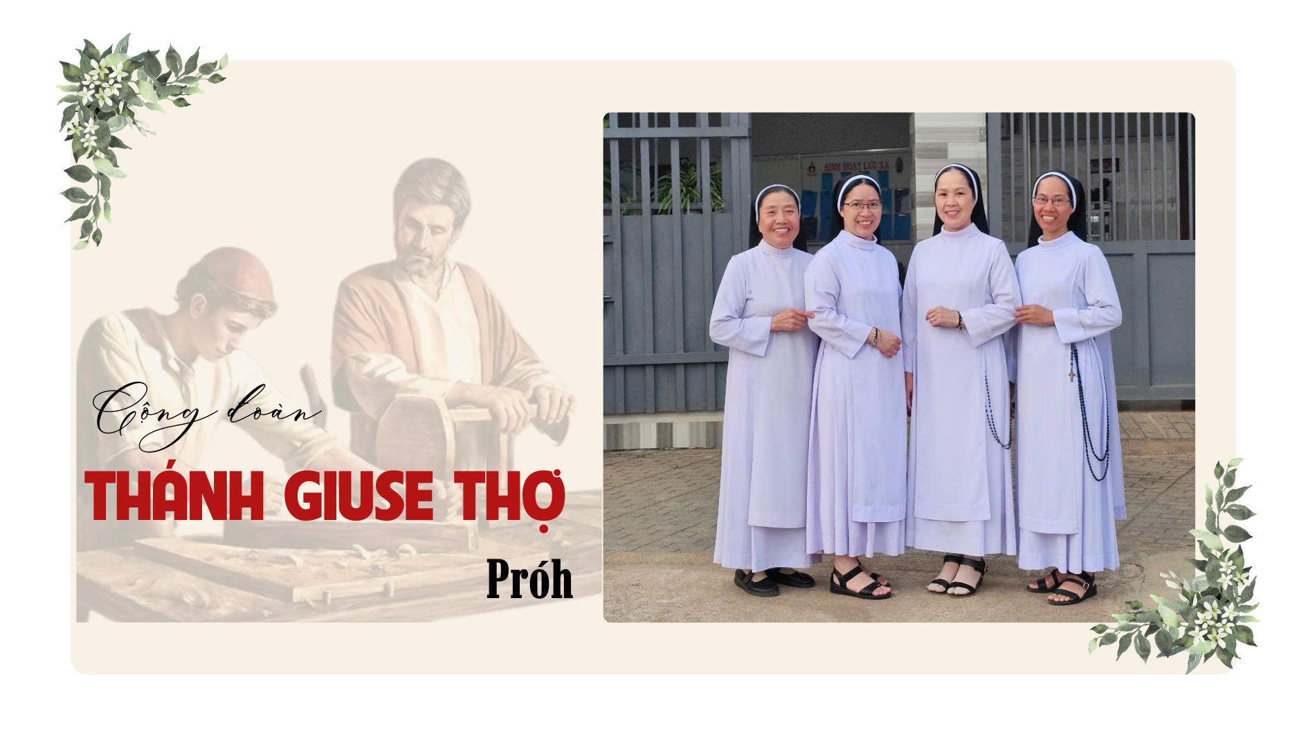 Cộng đoàn Thánh Giuse Thợ - Próh